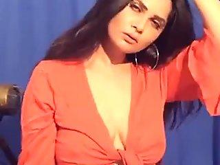 Sexy Indian desi chut Abha Paul getting nude for customers