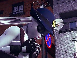 Zootropia Hentai Furry 3D - Judy Hopps Boobjob with sucking &_ POV - Japanese Asian Manga anime game porn Yiff