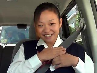 Asian student sucking