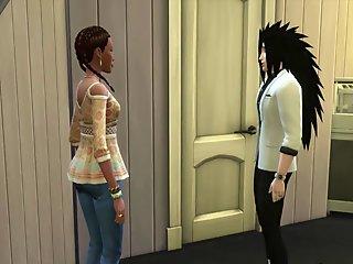 Shippuden Cap 9- Final comienza la gran orgias entre todos ella queriendo sexo sin control queriendole sacar la leche a todos los hombre anal