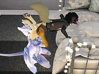 Jacques the Griffin and Orion the Wolf