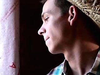 An awesome gay sex in the barn with a hot stranger NextDoorBuddies.me