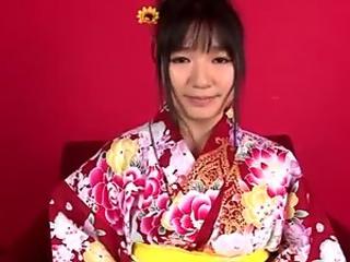 Chiharu craves for jizz to cover her entire pussy and ass