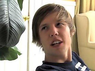 Caught jerking off watching a private tape