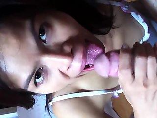 amateur asian licks and sucks dick