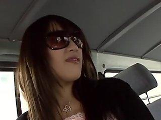 Insatiable japanese maid Serina and loud orgasm